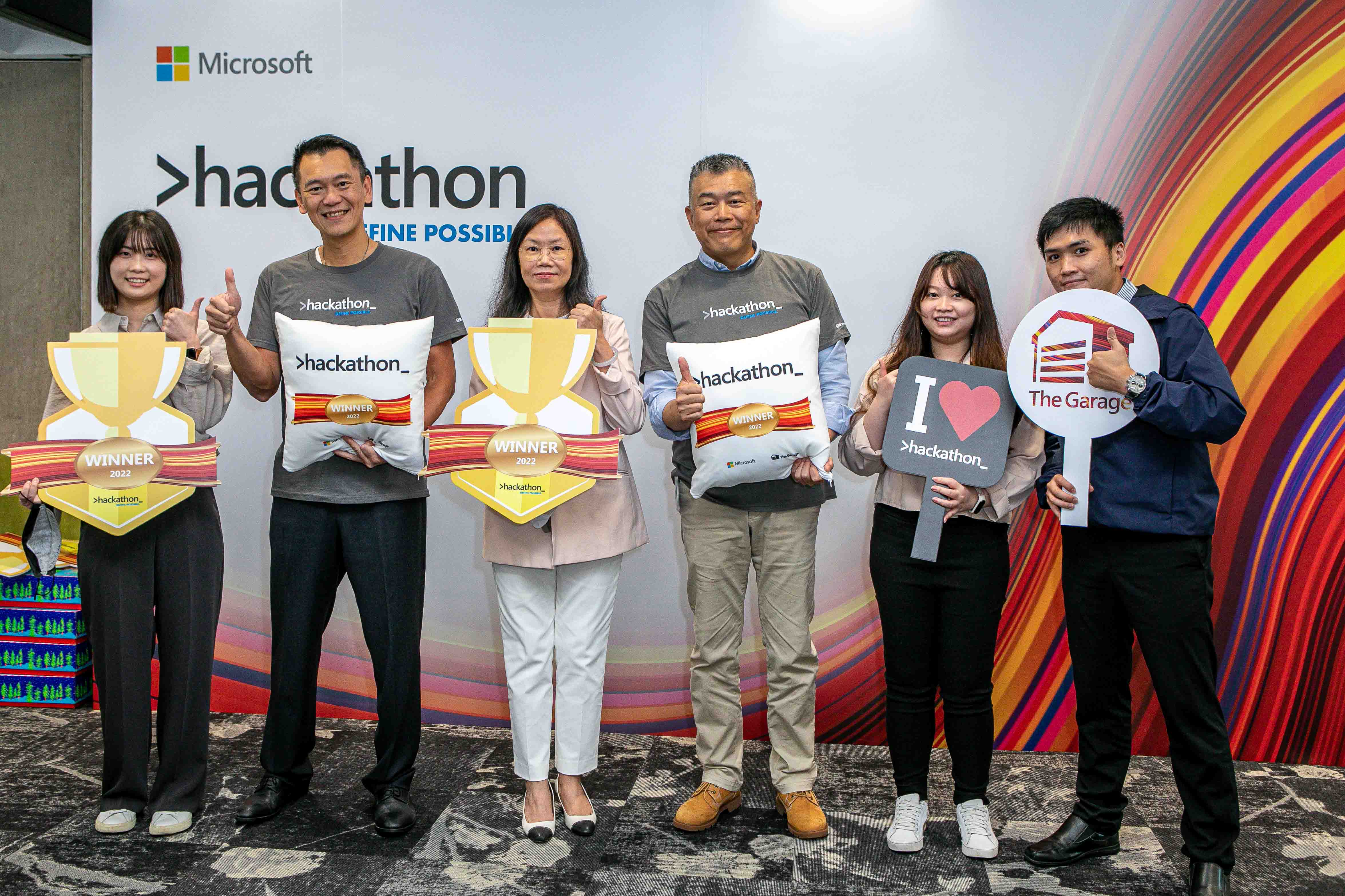 精誠軟體服務團隊在Microsoft Global Hackathon 2022展現Teams   AI整合實力，獲得台灣合作夥伴第2名